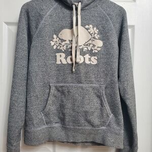 Roots - Charcoal Heather Hoodie - Size M